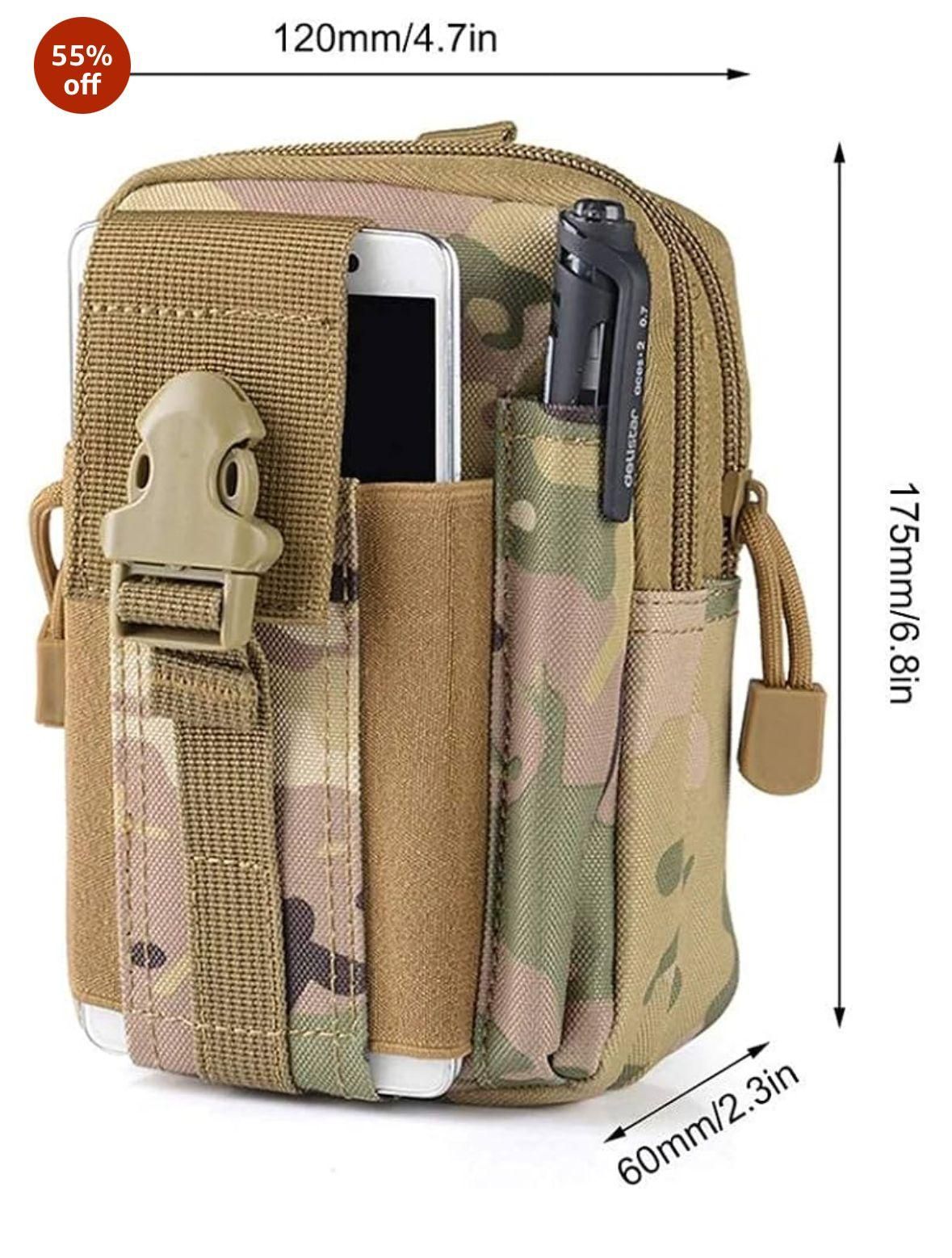 Multipurpose Tactical Waist Bags Molle Pouch