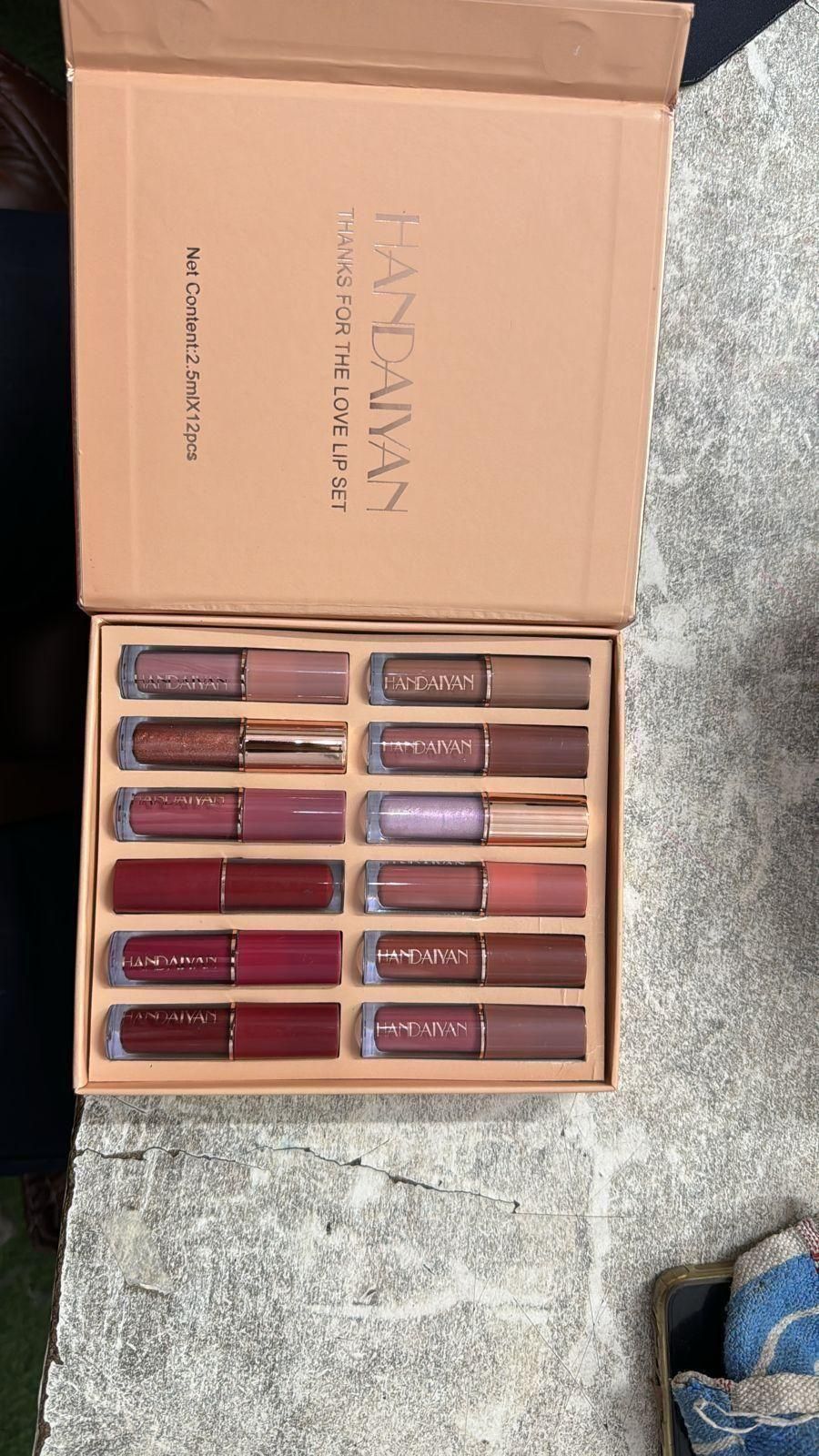 SatinMatte Liquid Lip Kit - 12Pcs